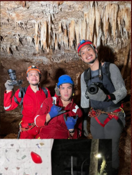 Adventure guide team accompanying international guests