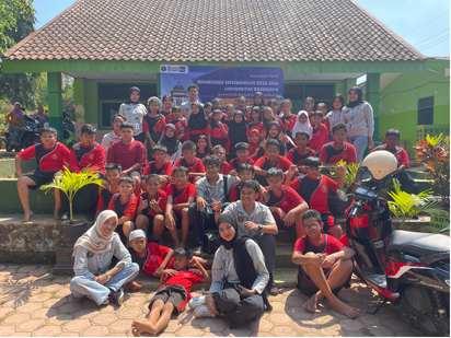 Dila participating in a university community activity